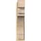 Ekena Millwork Merced Block Rough Sawn Outlooker, Douglas Fir, 8"W x 24"D x 36"H OUT08X24X36MRC05RDF - alternate 4
